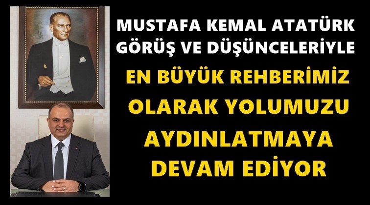 Dr. Sermet Kileci'den 10 Kasım mesajı