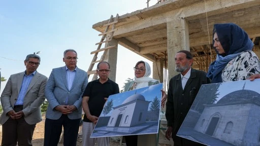 D&uuml;l&uuml;k Baba T&uuml;rbesi asıl yerinde yeniden inşa edilecek