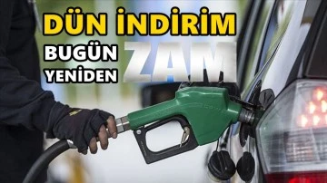 Dün indirim gelen motorine bu gece zamlanıyor!