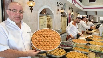 Dünyanın baklavası Ayıntap'tan...