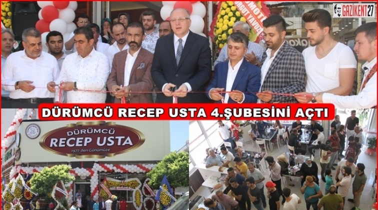 D&uuml;r&uuml;mc&uuml; Recep Usta&nbsp; 4. Şubesini a&ccedil;tı