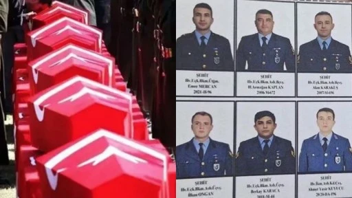Düşen uçaktaki şehitlerin isimleri açıklandı!