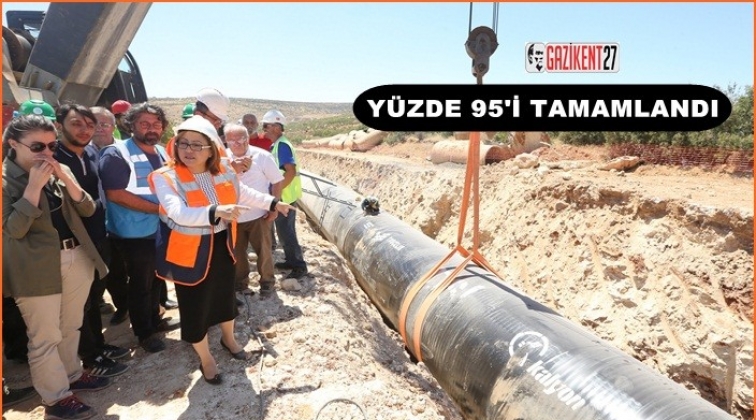 D&uuml;zbağ projesi y&uuml;zde 95 tamamlandı