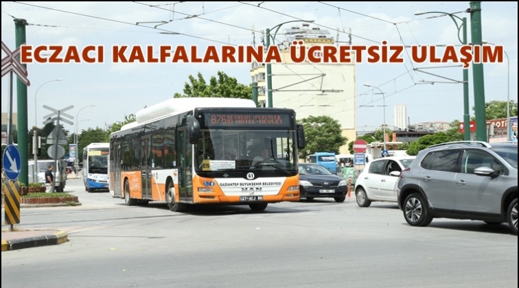 Eczacı kalfalarına &uuml;cretsiz toplu ulaşım