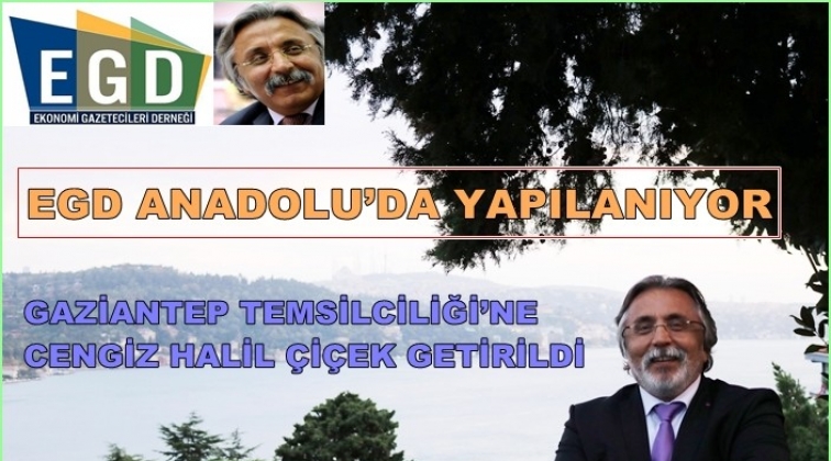 EGD Gaziantep Temsilciliği’ne Çiçek getirildi