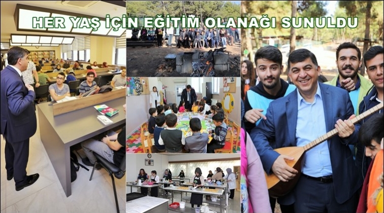 Eğitim &ccedil;alışmalarını rakamlarla anlattı