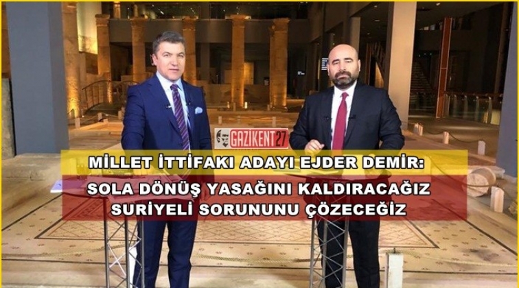 Ejder Demir &Ccedil;alar Saat'e konuk oldu