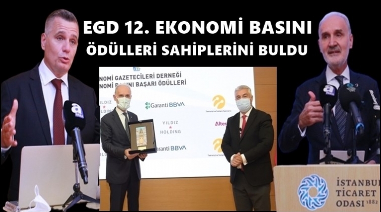 Ekonomi Basını Başarı &Ouml;d&uuml;lleri sahiplerini buldu