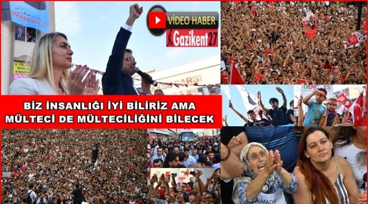 'M&uuml;lteci dostlarımız m&uuml;lteci olduklarını bilecek'