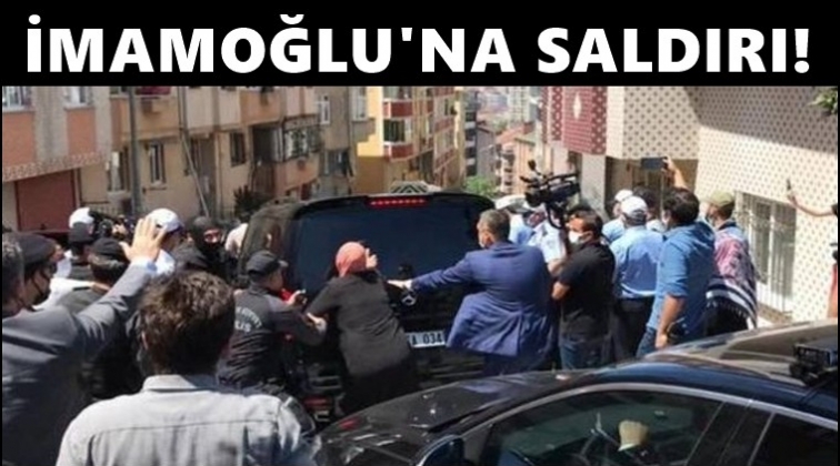 Ekrem İmamoğlu'nun konvoyuna saldırı!
