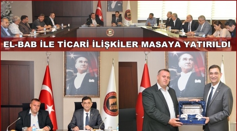 El Bab Sanayi ve Ticaret Odası GSO'da