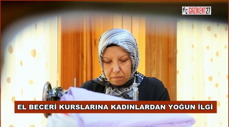 El beceri kursları ilgi g&ouml;r&uuml;yor