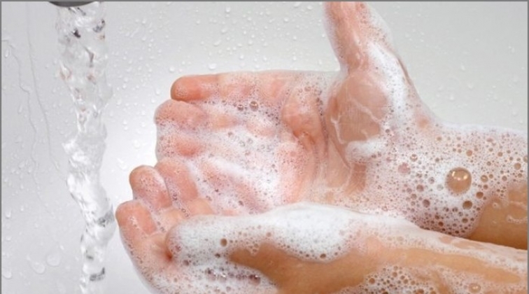 El yıkama s&uuml;resi 30 saniyeden kısa olmamalı