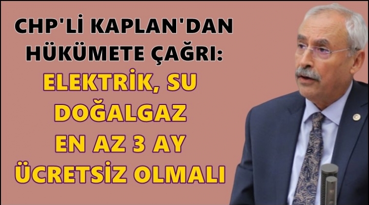 Elektrik, su, doğalgaz 3 ay &uuml;cretsiz olsun!