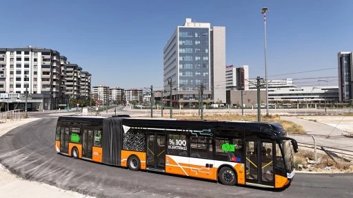 Elektrikli otobüsler Gaziantep'e ulaştı