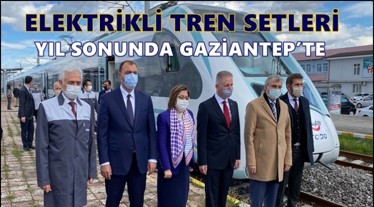 Elektrikli trenler yıl sonunda geliyor...