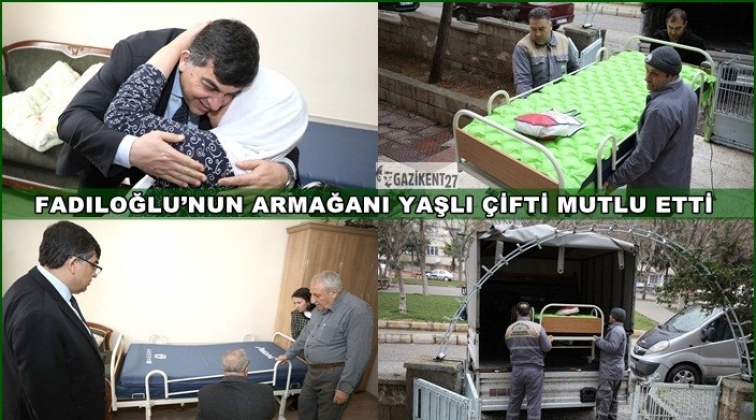 Elektrikli yatağına kavuştu, Fadıloğlu&rsquo;na teşekk&uuml;r etti