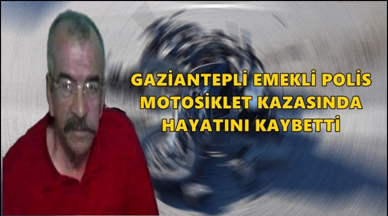 Emekli polis kazada yaşamını yitirdi