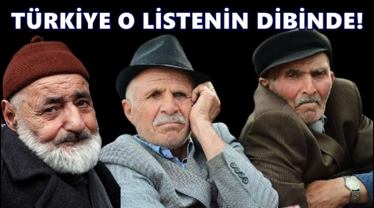 'Emeklisi en fakir &uuml;lkeler' listesinde dipteyiz...