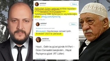 Emin Şen'in FET&Ouml; elebaşına &ouml;vg&uuml; dolu paylaşımları ortaya &ccedil;ıktı!