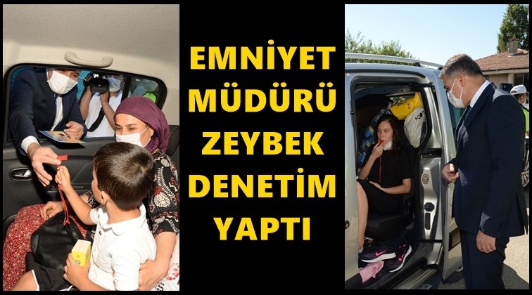 Emniyet M&uuml;d&uuml;r&uuml; denetim yaptı