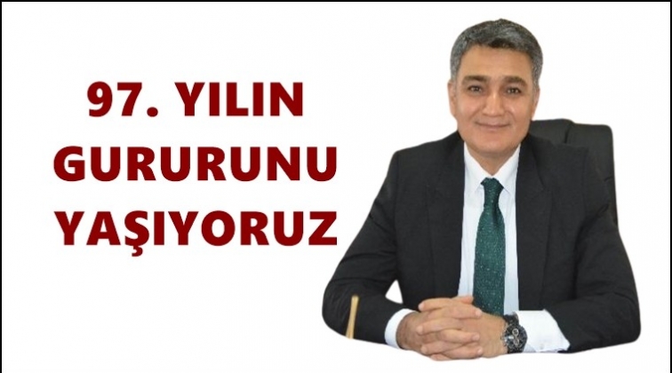 Emniyet M&uuml;d&uuml;r&uuml; Zeybek'ten 29 Ekim mesajı