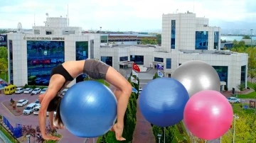 En bor&ccedil;lu belediye, pilates topu ihalesine &ccedil;ıktı!