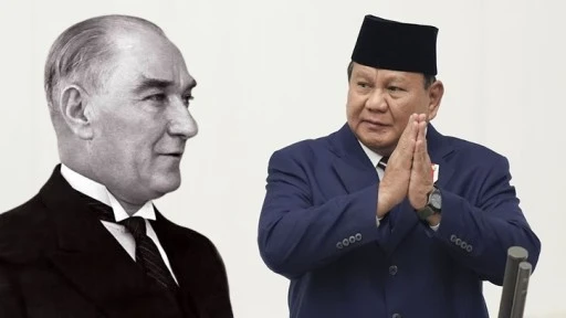 Endonezya Cumhurbaşkanı Prabowo'dan Atatürk övgüsü