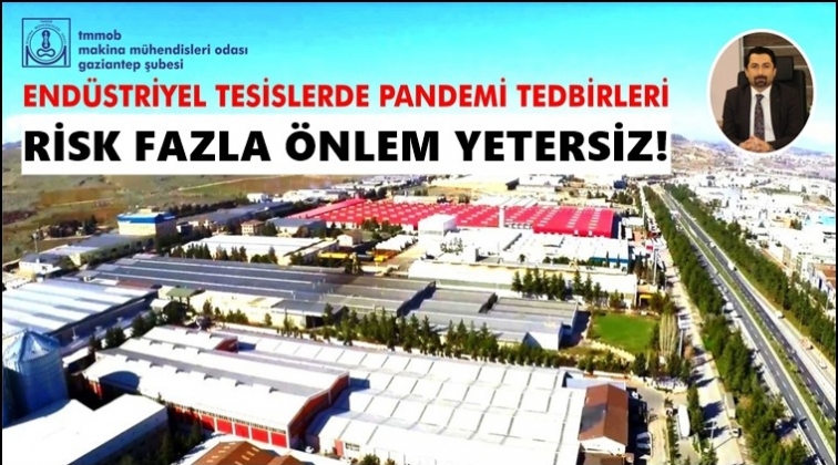End&uuml;striyel tesislerde pandemi tedbirleri