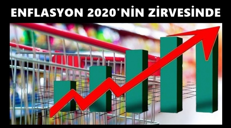 Enflasyon 2020 yılının zirvesine &ccedil;ıktı