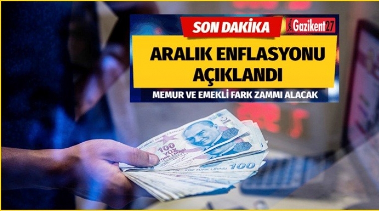 Enflasyon açıklandı: Memurlara yüzde 4 zam