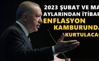 'Enflasyon yok' diyen Erdoğan enflasyon i&ccedil;in tarih verdi!