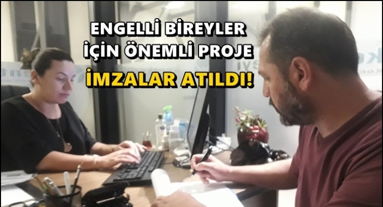 Engelli bireyler için hazırlanan projeye onay...