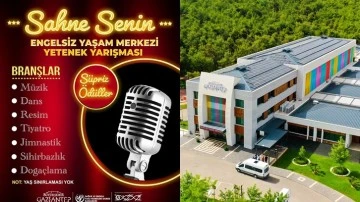 Engelsiz Yaşam Merkezi'de yetenek yarışması 