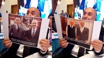 Engin &Ouml;zko&ccedil;, Soylu'ya fotoğraflarıyla seslendi...