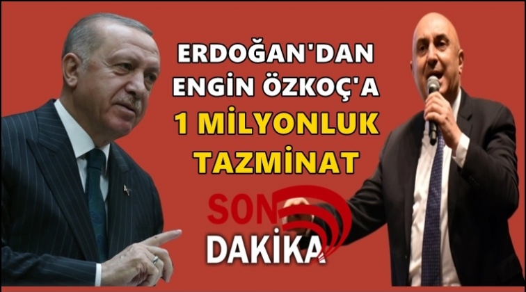 Engin &Ouml;zko&ccedil;'a 1 milyon liralık dava