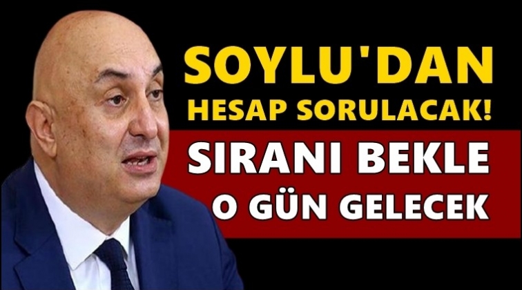 Engin &Ouml;zko&ccedil;'tan Soylu'ya: Sen sıranı bekle...