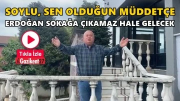 Enginyurt balkondan Soylu&rsquo;ya seslendi...