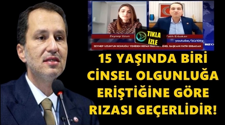 Erbakan'dan &ccedil;ok tartışılacak &ccedil;ıkış!..