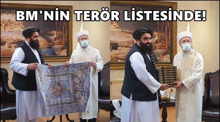 Erbaş'ın ağırladığı bakan BM'nin terör listesinde!