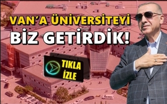 Erdoğan 1982&rsquo;de a&ccedil;ılan &uuml;niversiteyi &lsquo;Biz a&ccedil;tık&rsquo; dedi