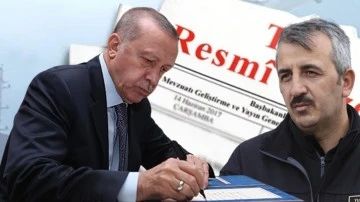 Erdoğan 57 ile yeni vali atadı, AFAD Başkanı da vali oldu!