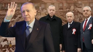Erdoğan 99 depremindeki ortaklarını unuttu, CHP'yi suçladı!