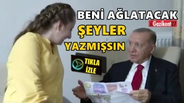 Erdoğan'a 'sen miniciksin' şiiri: Ağlatacaksın beni...