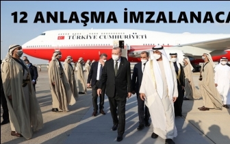 Erdoğan Abu Dabi'de...