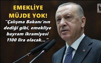 Erdoğan açıkladı, bayram ikramiyesinde artış yok!