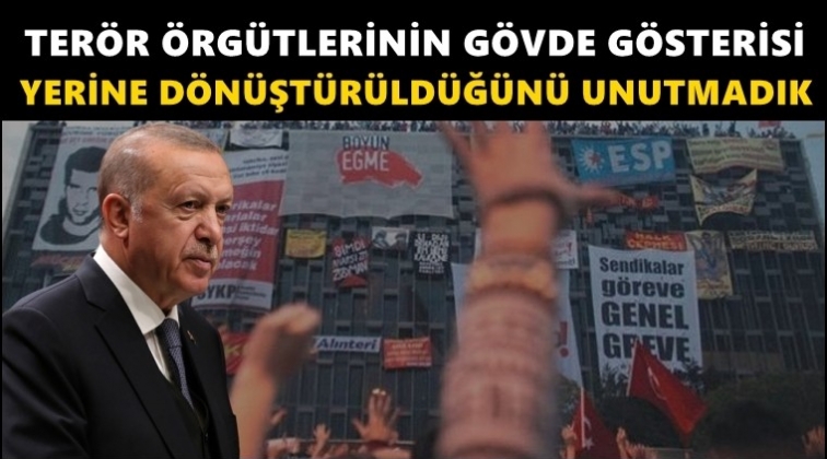 Erdoğan, AKM açılışında Gezi'yi hatırlattı!