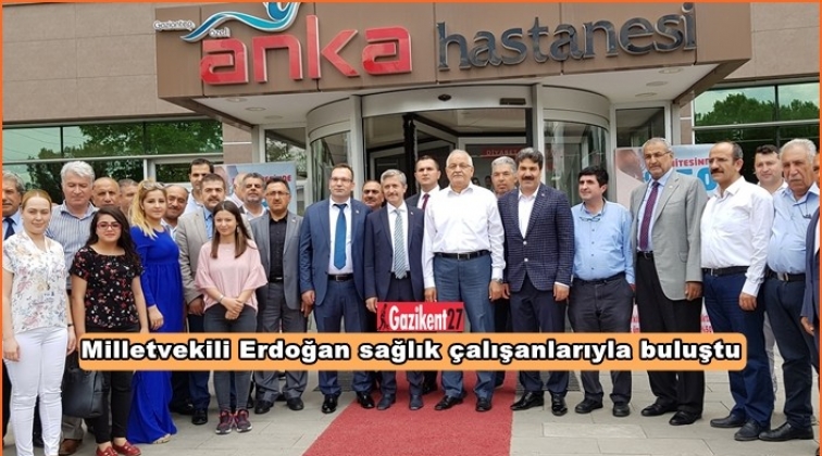 Erdoğan, ANKA Hastanesi'ni ziyaret etti