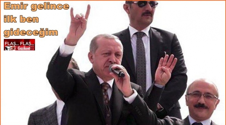 Cumhurbaşkanı Erdoğan Bozkurt işareti yaptı