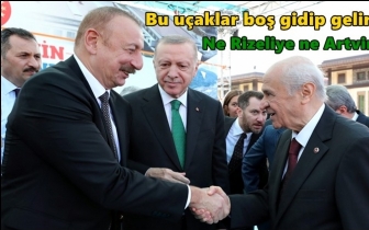 Erdoğan: Bu u&ccedil;aklar boş gidip gelirse...